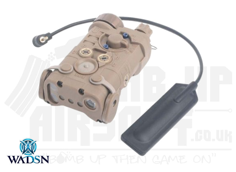 WADSN L3-NGAL Conventional Version (Red / IR Laser) with IR Illuminator - Dark Earth