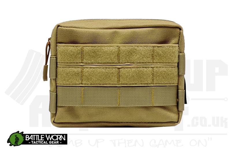 Battleworn Tactical Waist Bag - Tan