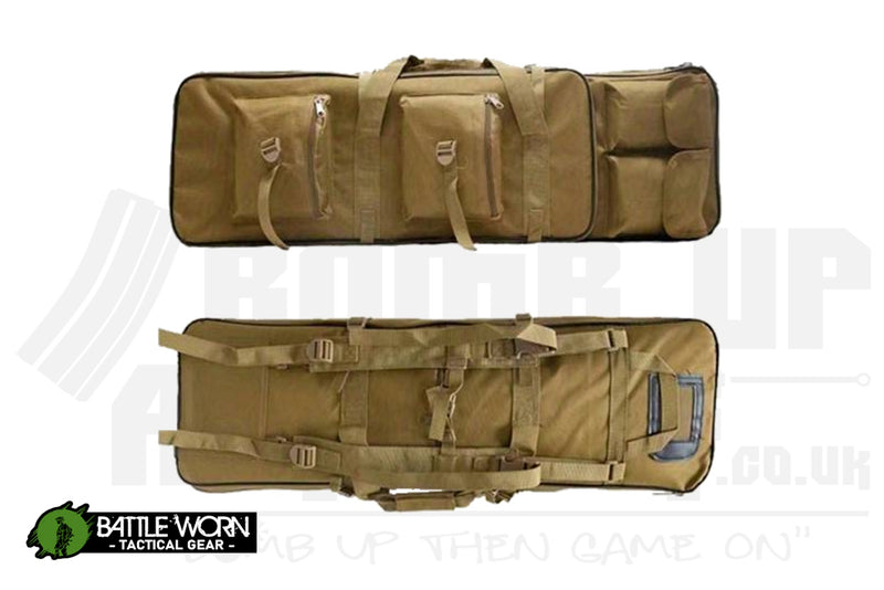 Battleworn Tactical Multiple Weapon Bag - Tan - 99cm