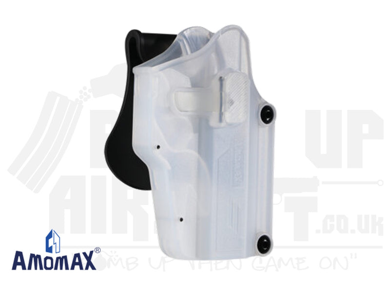 AmoMax Per-Fit Multi Fit Adjustable Holster - Clear