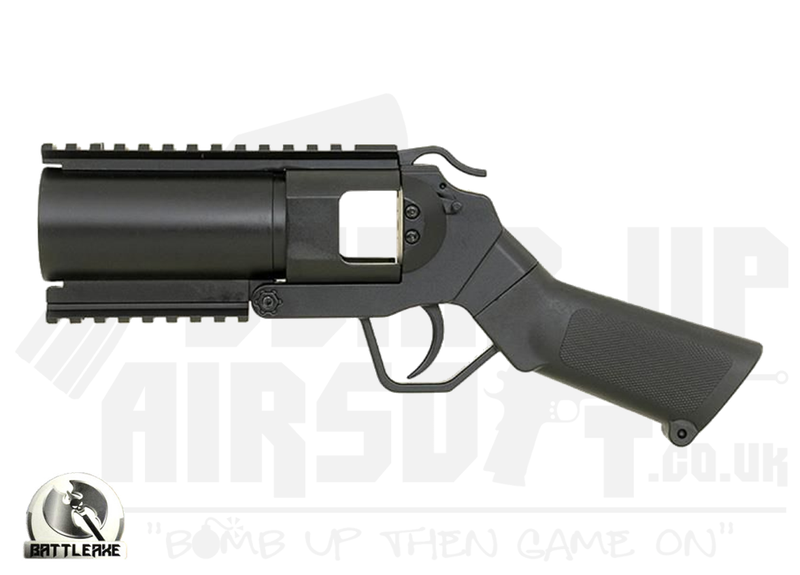 Battleaxe 40mm Grenade Launcher Pistol - Black