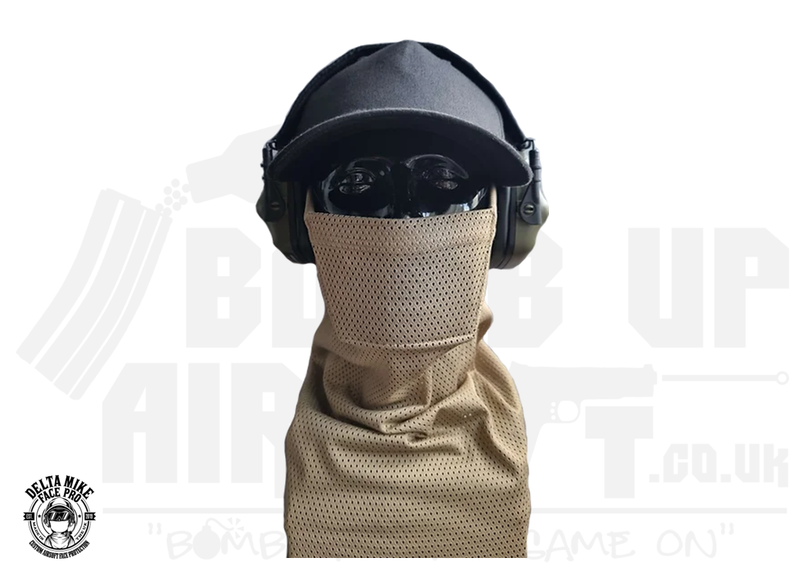 Delta Mike Mk2 Face Protection Snood - Tan