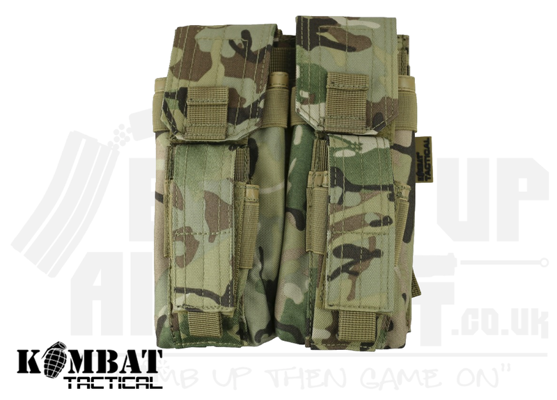 Kombat UK Double Mag Pouch WITH Pistol Mag - BTP
