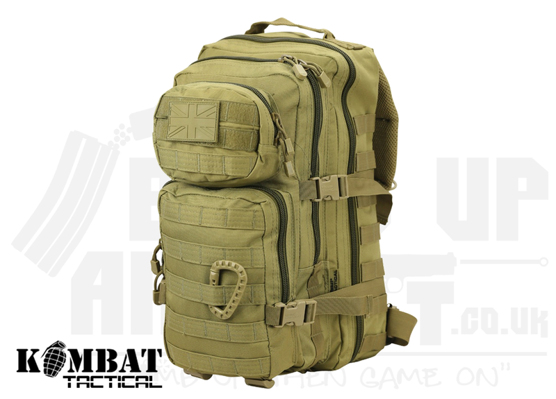 Kombat UK Small Molle Assault Pack 28 Litre - Coyote