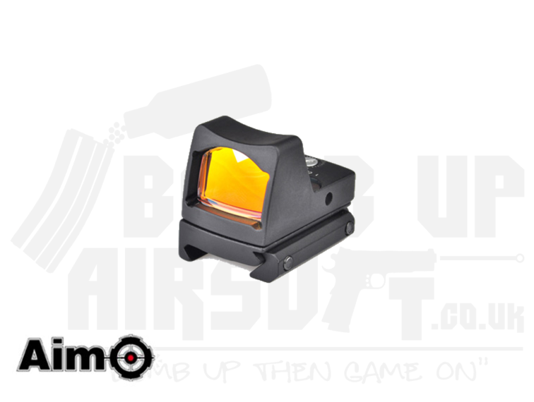 Aim-O Adjustable LED RMR Red Dot Sight with 20mm Mount