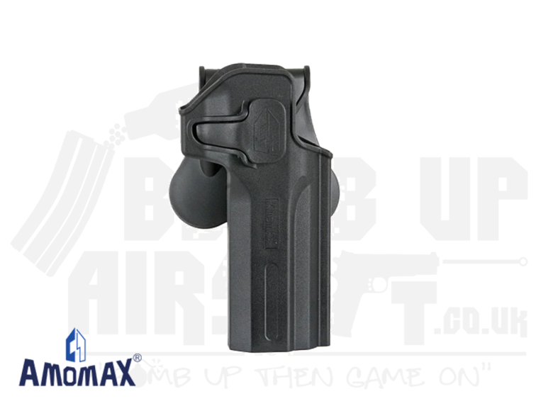 Amomax Desert Eagle With or Without Rail Holster - Black