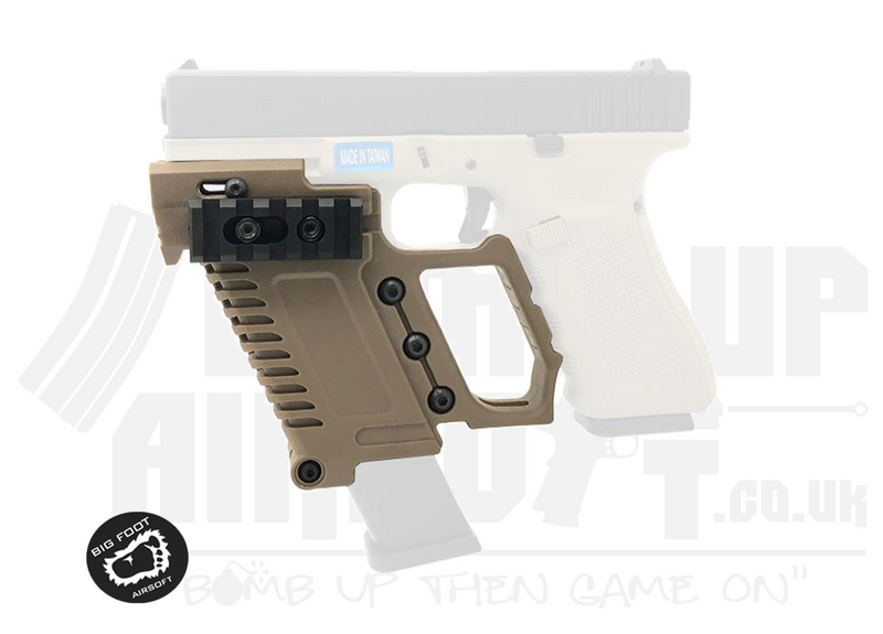 Big Foot Pistol Carbine Kit G17/G18/G19 (Tan)