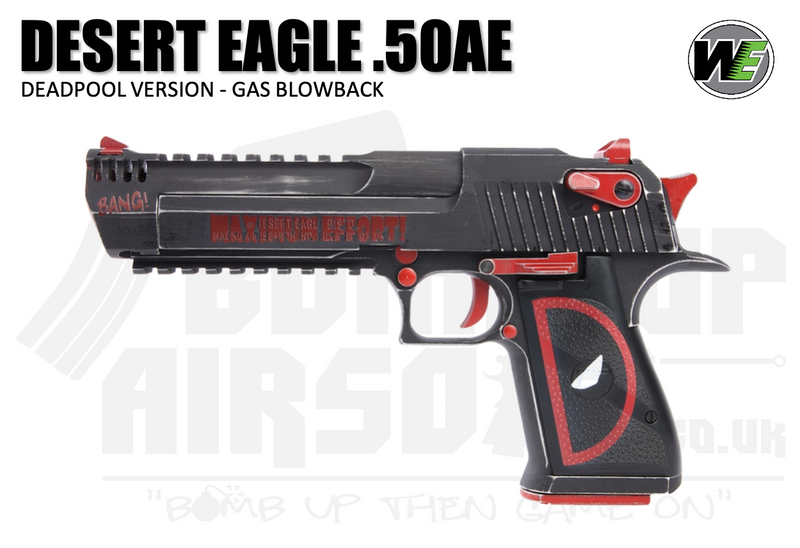 Cybergun WE Custom Desert Eagle 50AE - Deadpool