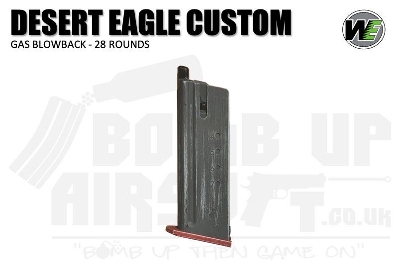 Cybergun WE Custom Desert Eagle 50AE 28 Round GBB Mag