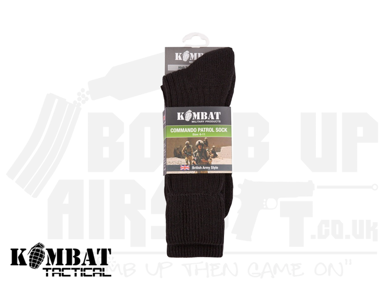 Kombat UK Patrol Socks - Black