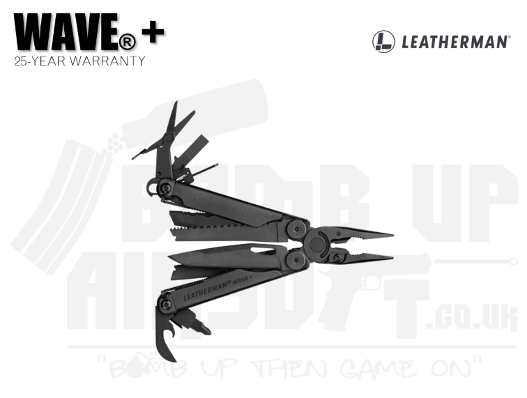 Leatherman WAVE+™ Multi-Tool With Molle Sheath - Black Oxide