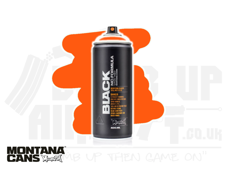 Montana Cans Spray Paint 400ml - POWER ORANGE
