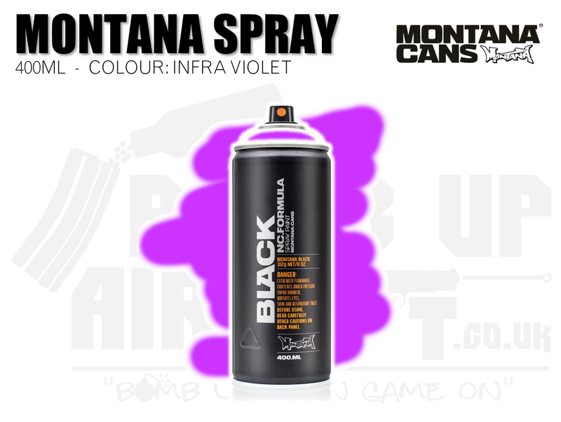 Montana Cans Spray Paint 400ml - INFRA VIOLET