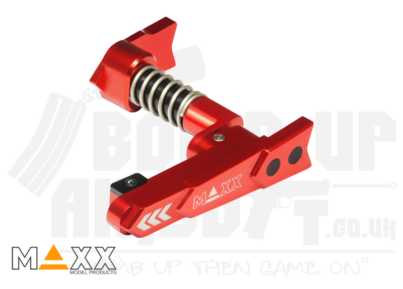 Maxx CNC Aluminium Advanced Magazine Release (Style A) – Red