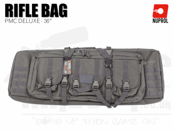 Nuprol PMC Deluxe Soft Rifle Bag - Grey 36"