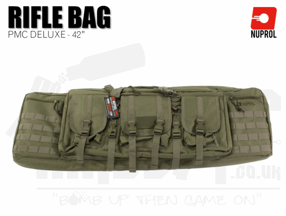 Nuprol PMC Deluxe Soft Rifle Bag - Green 42"