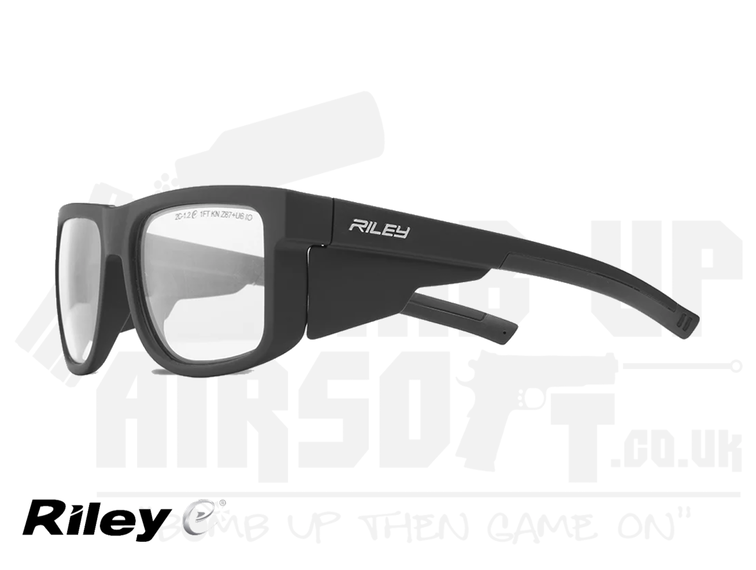 Riley Safety Glasses - Navigator (Clear)