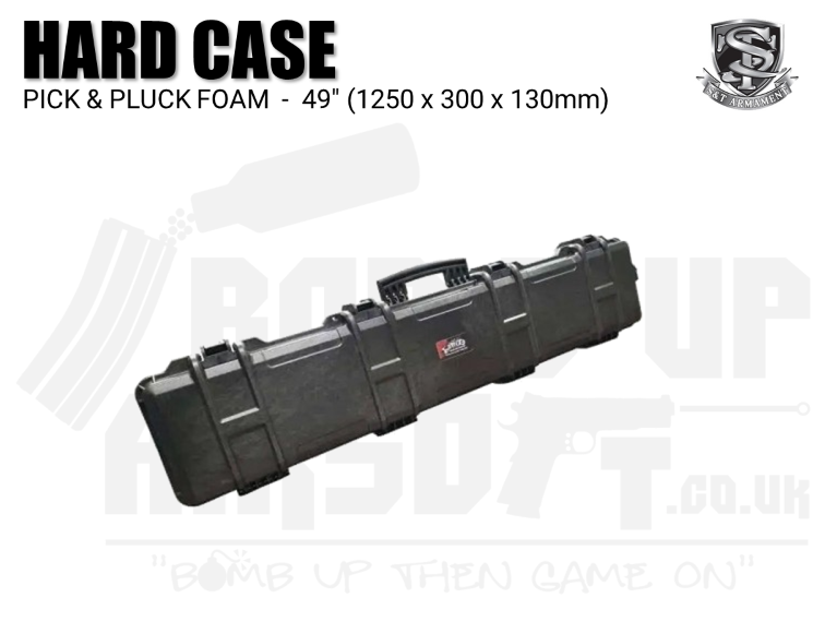 S&T/UFC  49" Hard Case (125cm) - Black