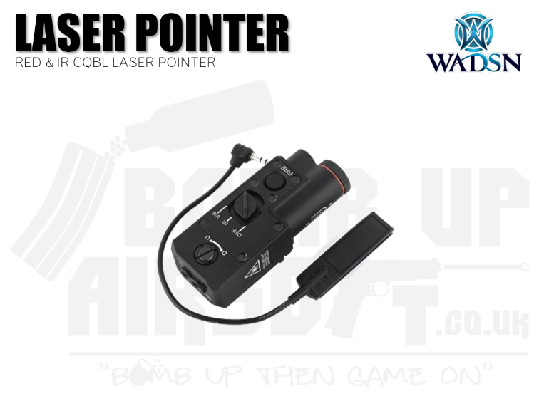 WADSN CQBL Red&IR Laser Pointer - Metal Version