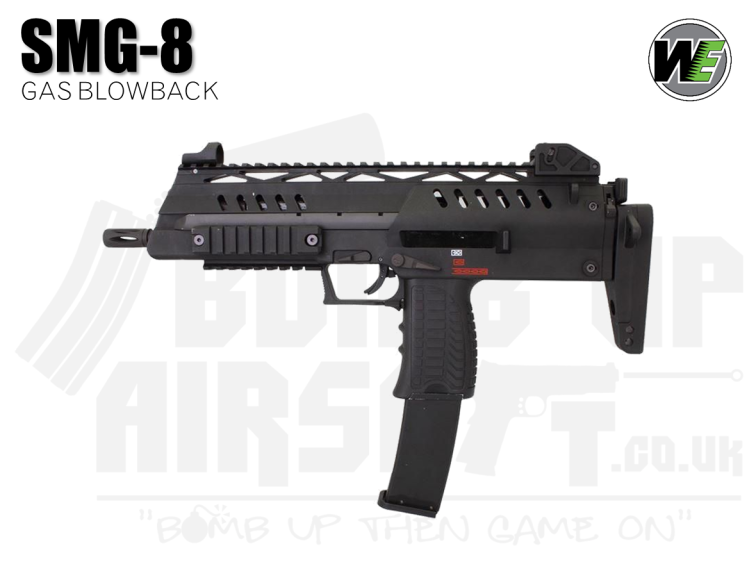 WE SMG-8 Gas Blowback Airsoft SMG
