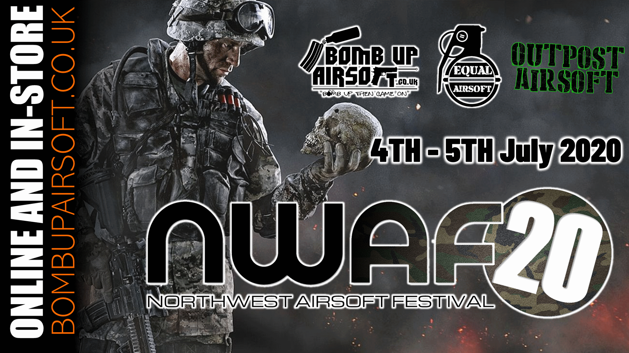 NWAF (North West Airsoft Fair) 4th and 5th July 2020