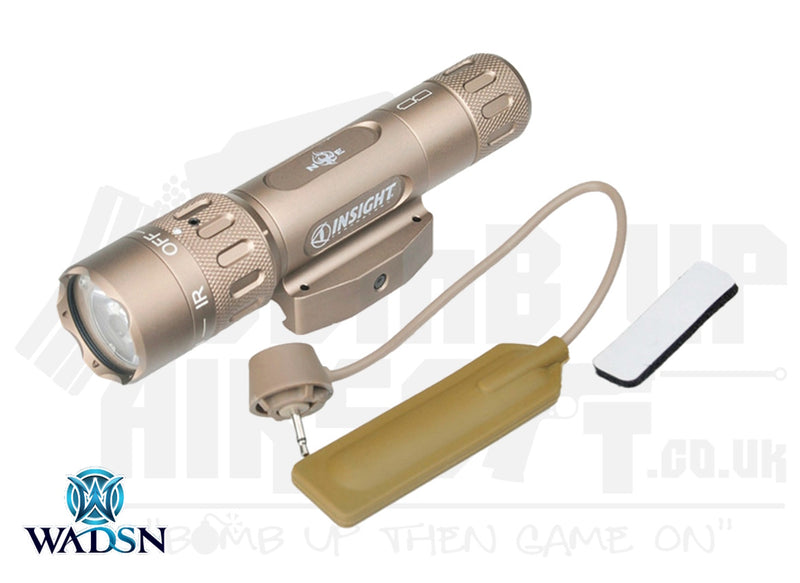 WADSN WMX200 Tactical Weapon Light with IR Illuminator - Dark Earth