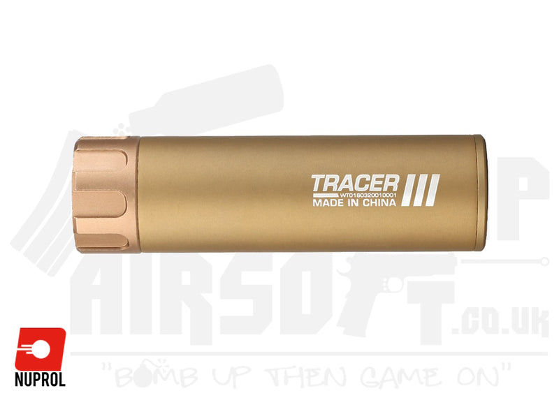 NUPROL Tracer Unit 13.2cm 5.2in (14mm CCW, removable battery) - Tan
