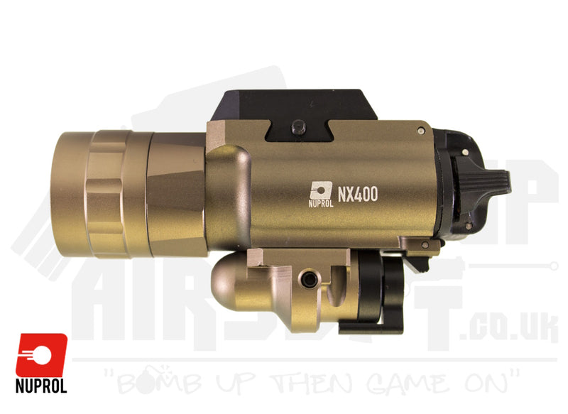 Nuprol NX400 Pro Torch and Laser - Tan