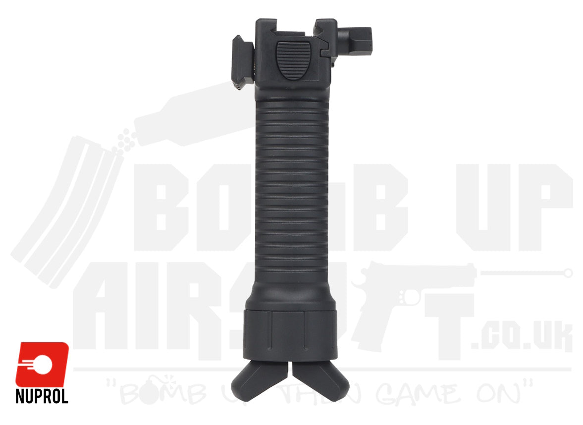 Nuprol Bipod Grip Railed - Black