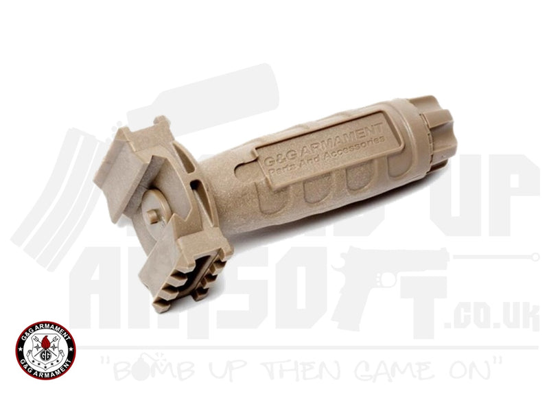 G&G Railed Grip-Desert Tan (ABS Injection)