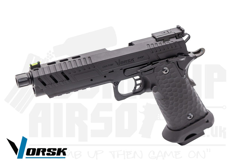 Vorsk CS Hi-Capa Vengeance GBB Airsoft Pistol - Black