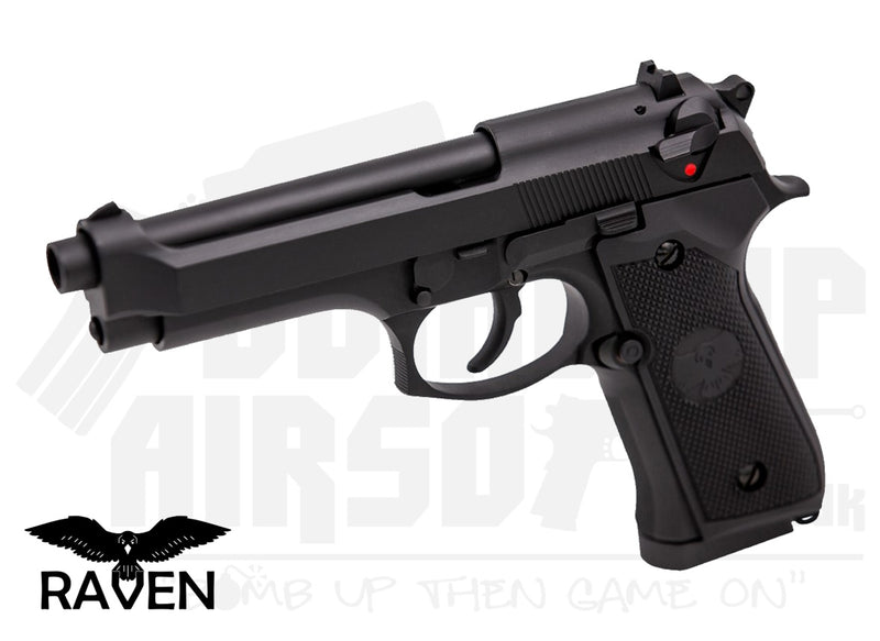 Raven R92F GBB Airsoft Pistol - Black