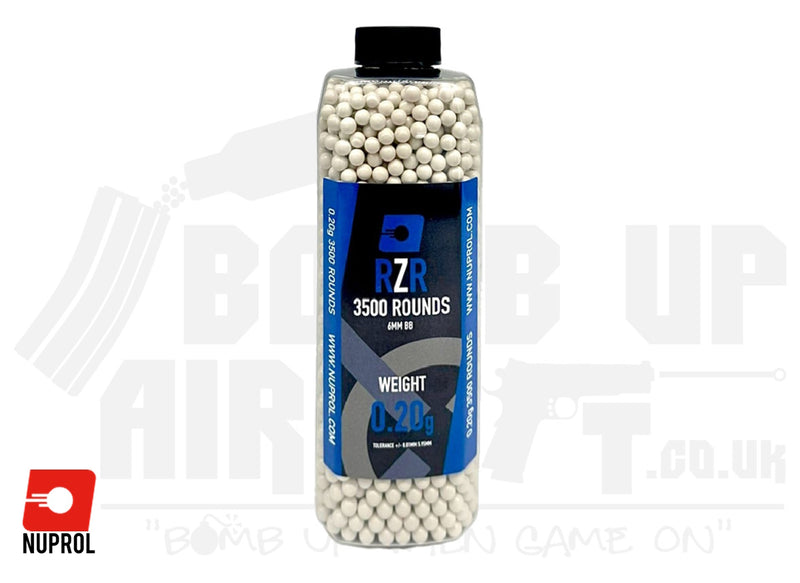 Nuprol RZR Precision BB's 0.20g - 3500 Rounds