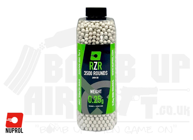 Nuprol RZR Precision BB's 0.25g - 3500 Rounds
