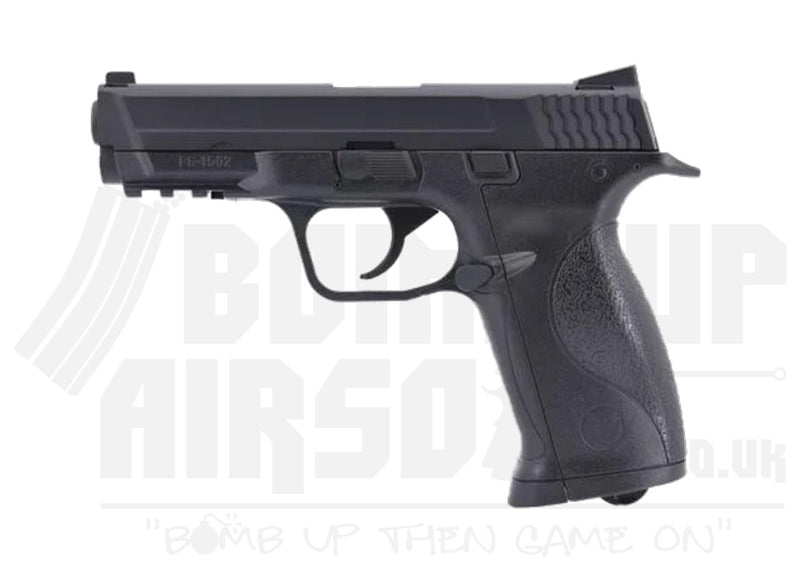 HFC Large M&P Co2 Non-Blowback Pistol (Full Metal - Black)