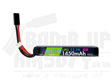 Rebel Battery - 1450mAh Lipo 11.1V 30C Stick - Mini Tamiya