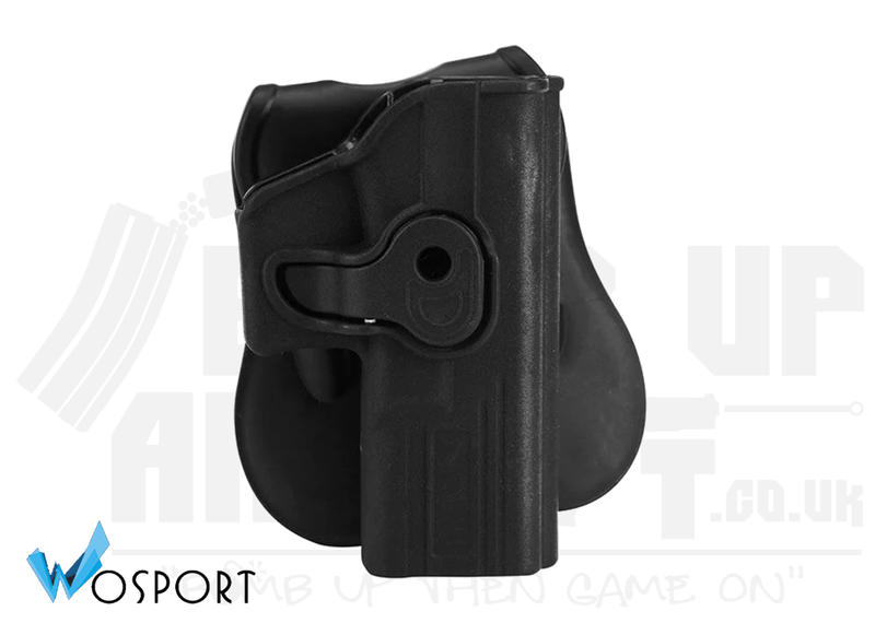 WoSport 17 Series Quick Release Holster - Right Handed - Black