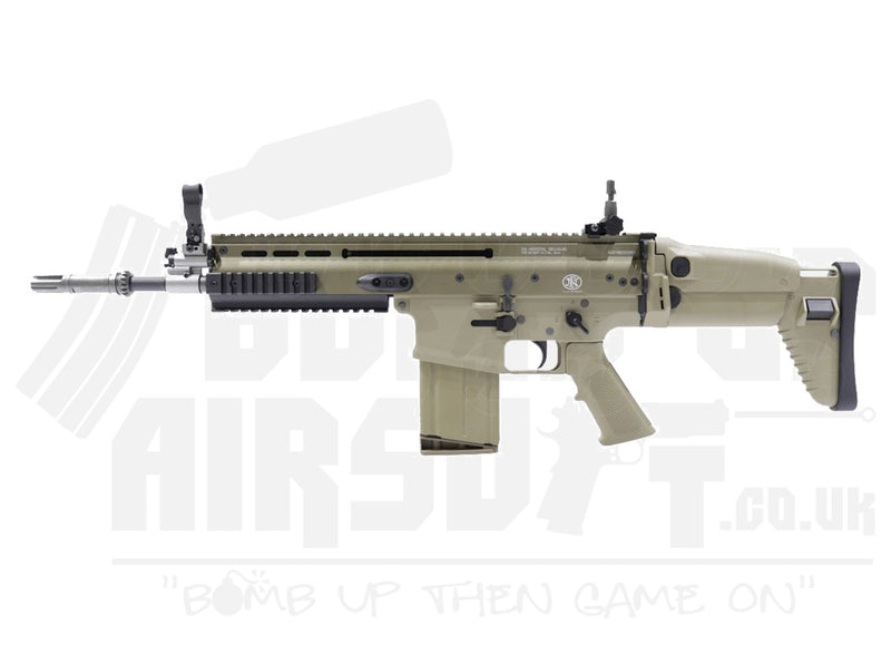 Cybergun FN Herstal Scar-H CQC Gas Blowback Rifle (Tan)