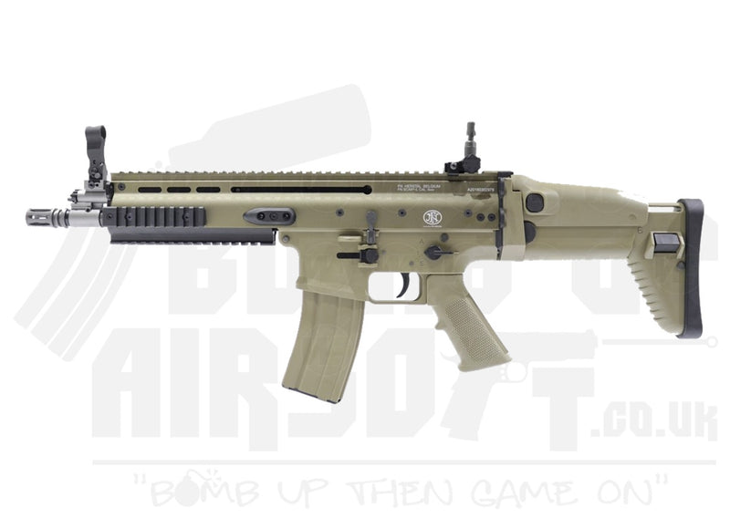 Cybergun FN Herstal Scar-L CQC Gas Blowback Rifle (Tan)