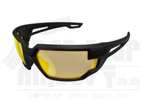 Mechanix Safety Glasses TACTICAL TYPE-X | BLACK FRAME | AMBER LENS