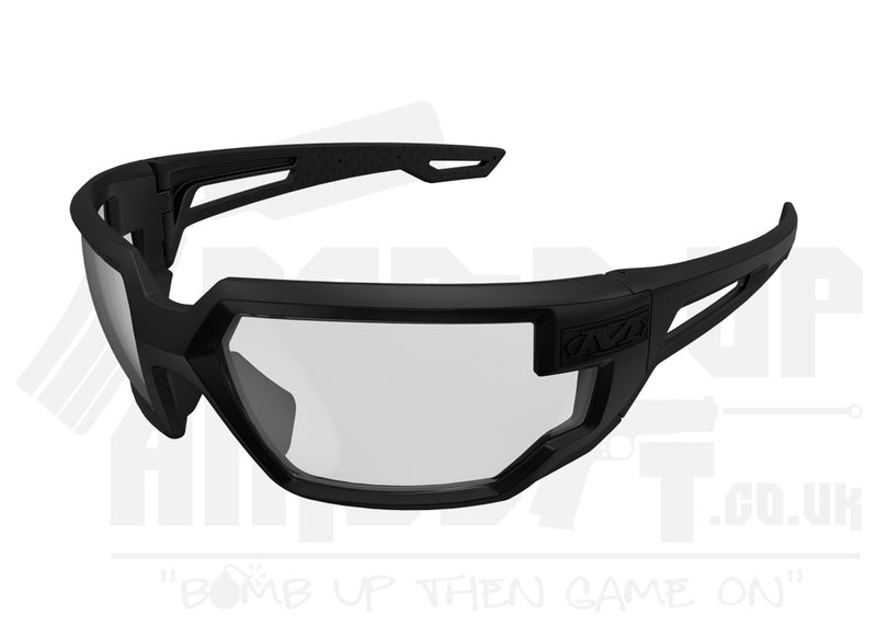 Mechanix Safety Glasses TACTICAL TYPE-X | BLACK FRAME | CLEAR LENS