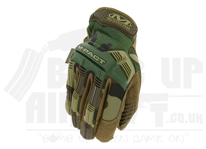 Mechanix M-Pact Gloves - Woodland Camo