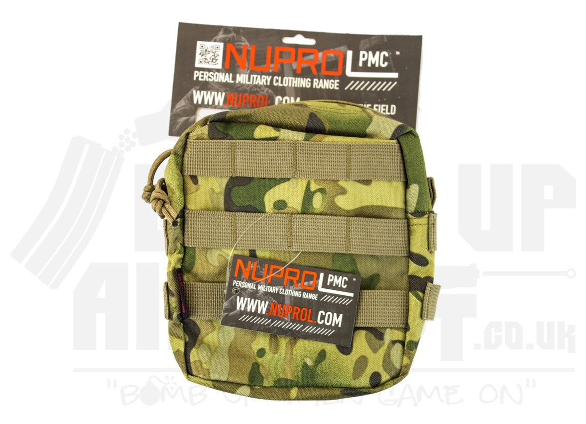 NP PMC Medium Zipped Utility Pouch - NP Camo