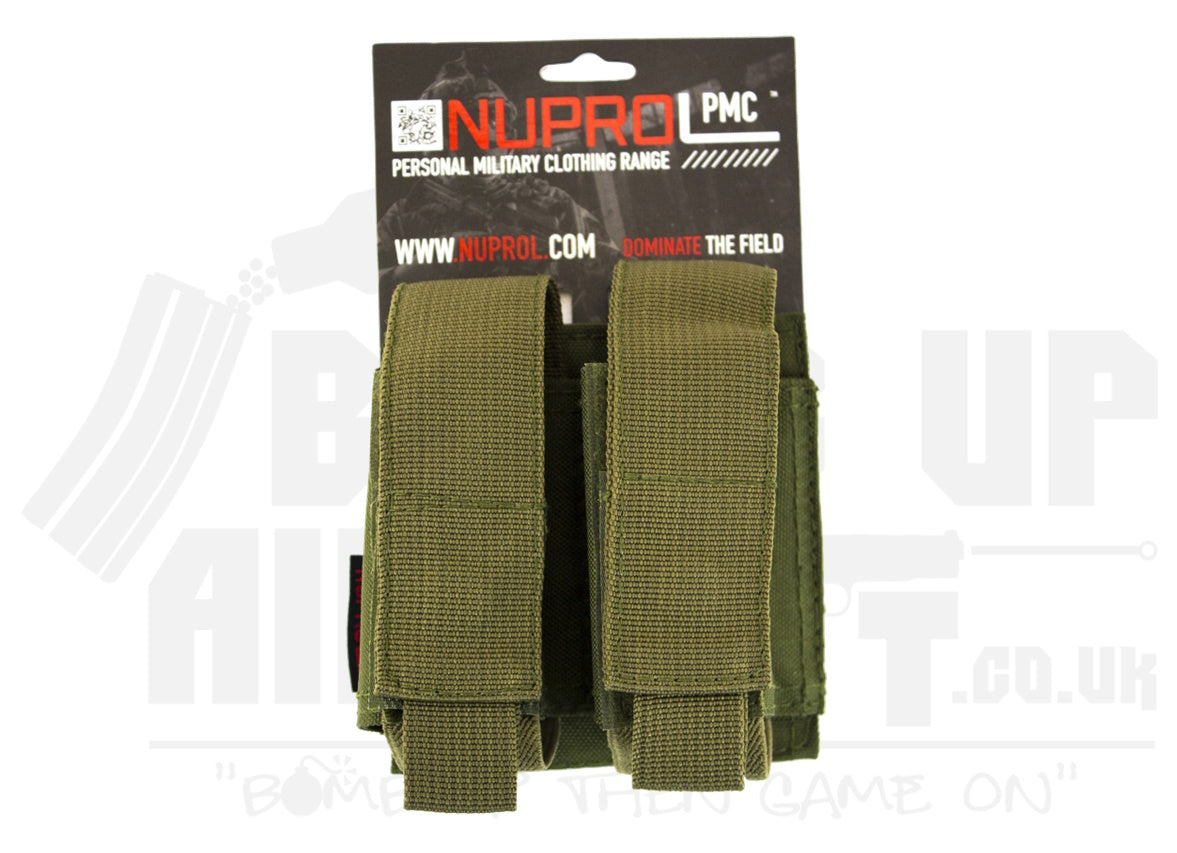 NP PMC Double 40mm Pouch - Green