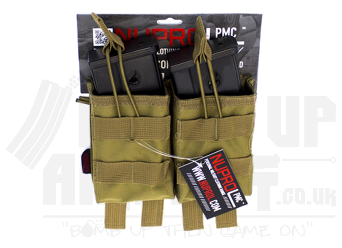 NP PMC G36 Double Open Mag Pouch - Tan