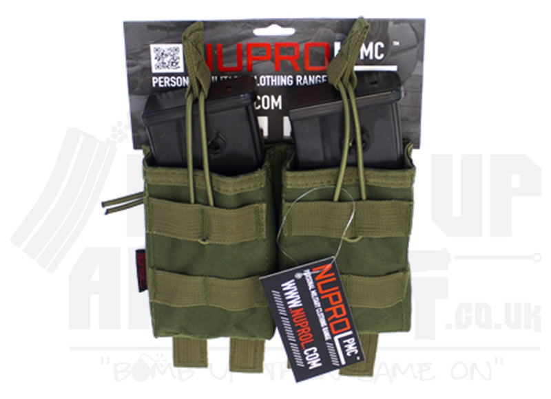 NP PMC G36 Double Open Mag Pouch - OD Green