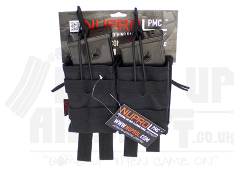 NP PMC G36 Double Open Mag Pouch - Black