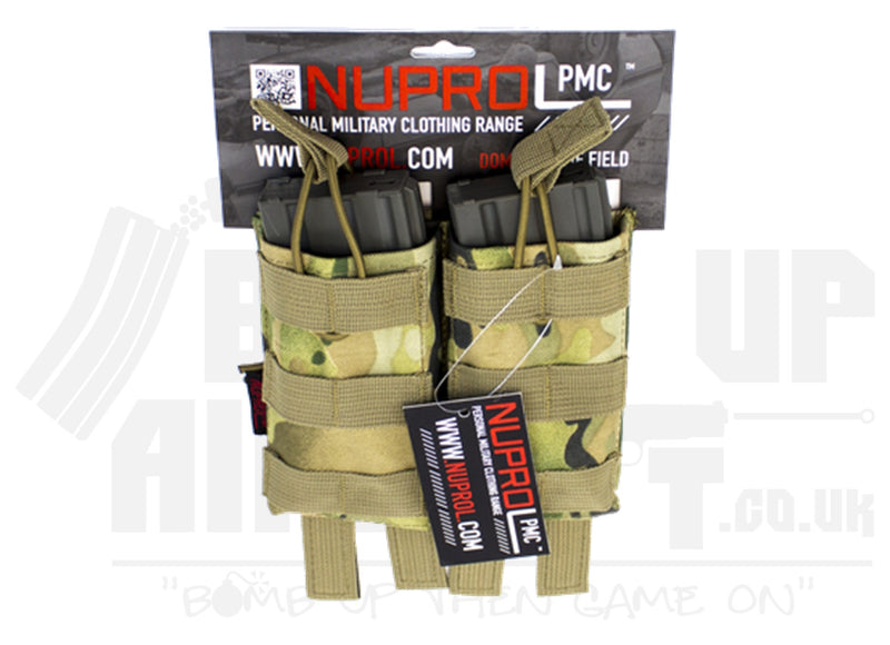 NP PMC M4 Double Open Mag Pouch - NP Camo