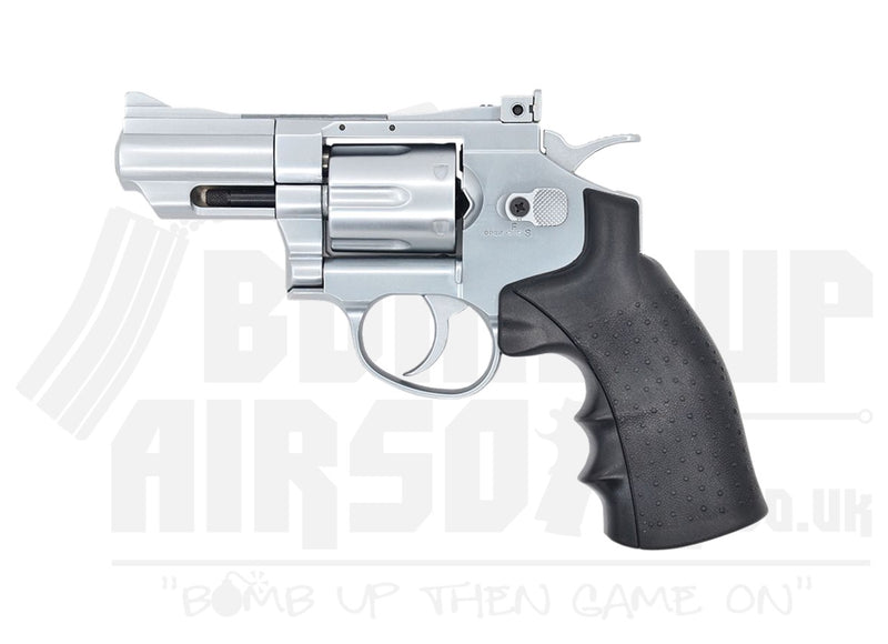 HFC Co2 Revolver 2.5inch (Full Metal - Silver)