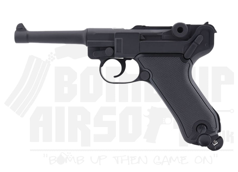 HFC Co2 Pistol P08 (Full Metal - Black)
